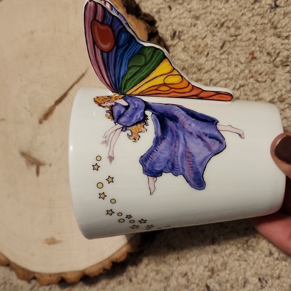 Lovely Fairy with Rainbow Wings Mug - Picture 2 of 7
